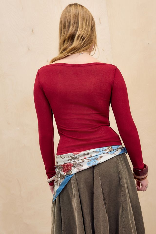 UO Frankie Slashed Top #3