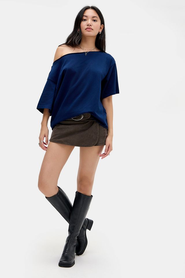 UO Mae Slack Neck T-Shirt #2