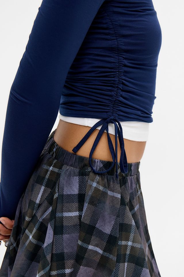 iets frans... Ruched Double Layer T-Shirt #3