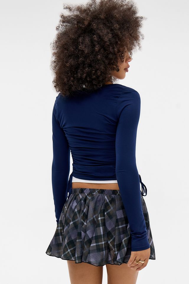 iets frans... Ruched Double Layer T-Shirt #4