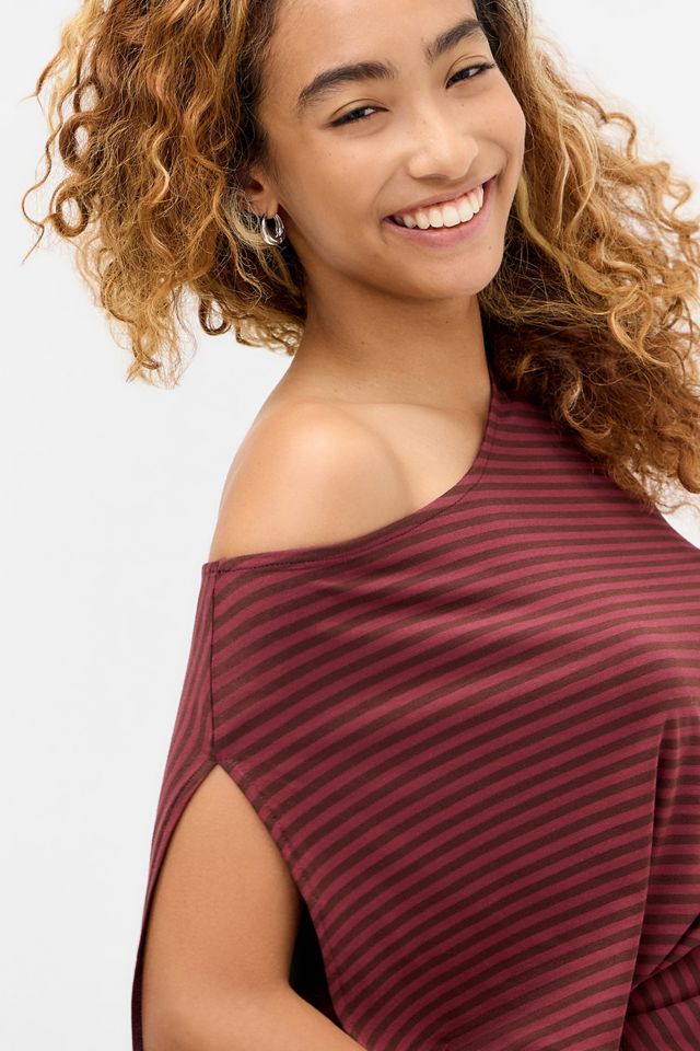 Silence + Noise Olivia Off-Shoulder T-Shirt #2
