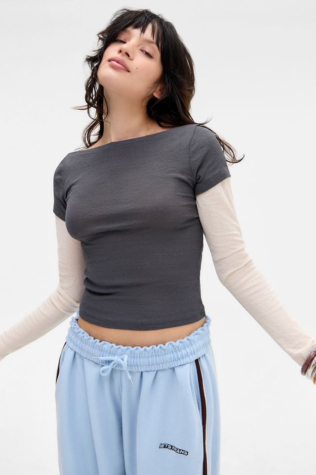 T-shirt UO Frankie à double épaisseur #1