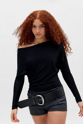 Camiseta Silence + Noise Livia con Hombros Descubiertos