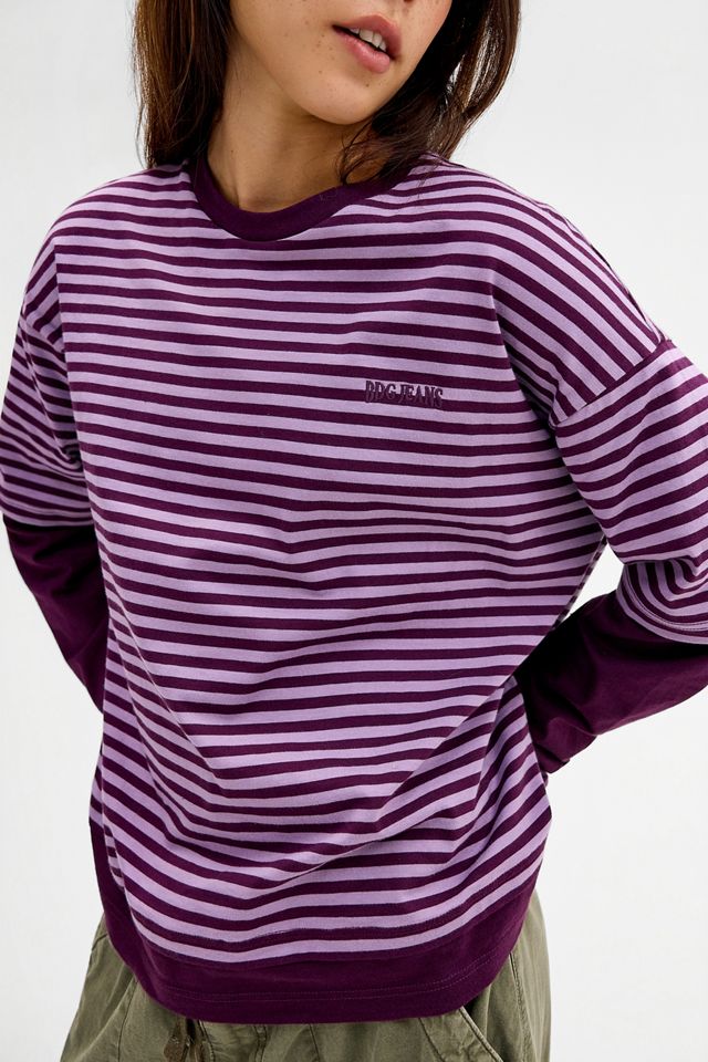 BDG Arlo Doppellagiges Langarm-T-Shirt #1