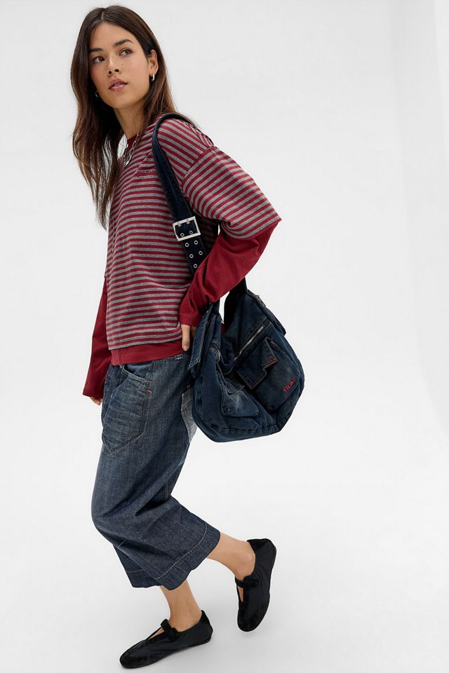 BDG Arlo Double Layer Long Sleeve T-Shirt #2