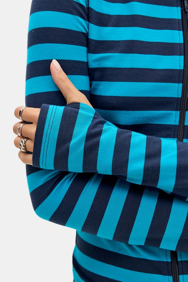 BDG Bekki Long Sleeve Striped Hoodie #2
