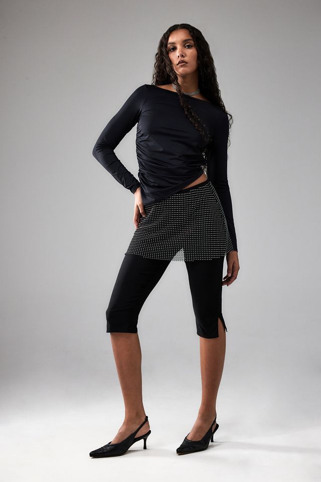 UO Chloe Long Sleeve Ruched Top #2