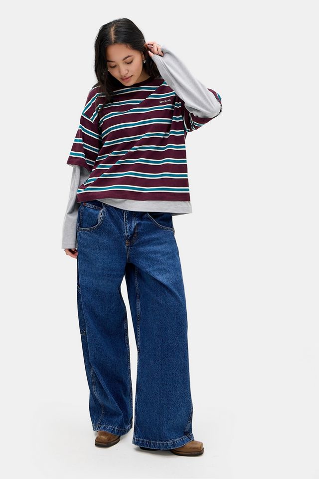 BDG Arlo Double Layer Long Sleeve T-Shirt #6
