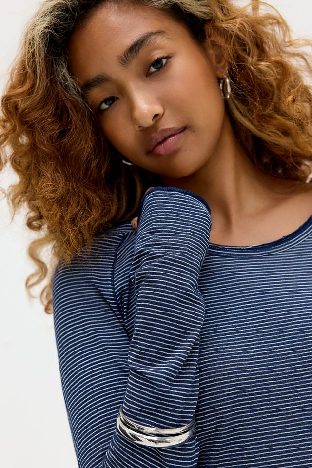 BDG Jake Scoop Neck Long Sleeve Top #2