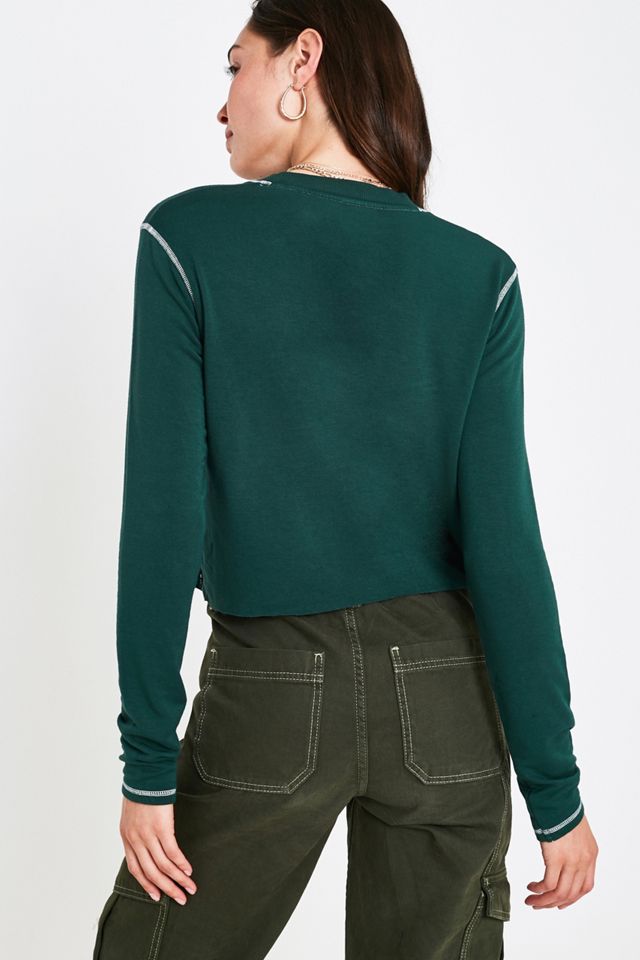 Urban Outfitters – Oberteil „Sloppy“ in Grün #3