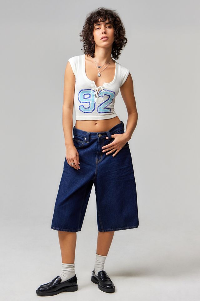 Out From Under Knockout 92 Seamless Lace-Up T-Shirt #2