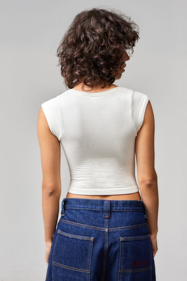 Out From Under Knockout 92 Seamless Lace-Up T-Shirt #3