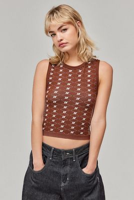iets frans... Monogram Tank Top