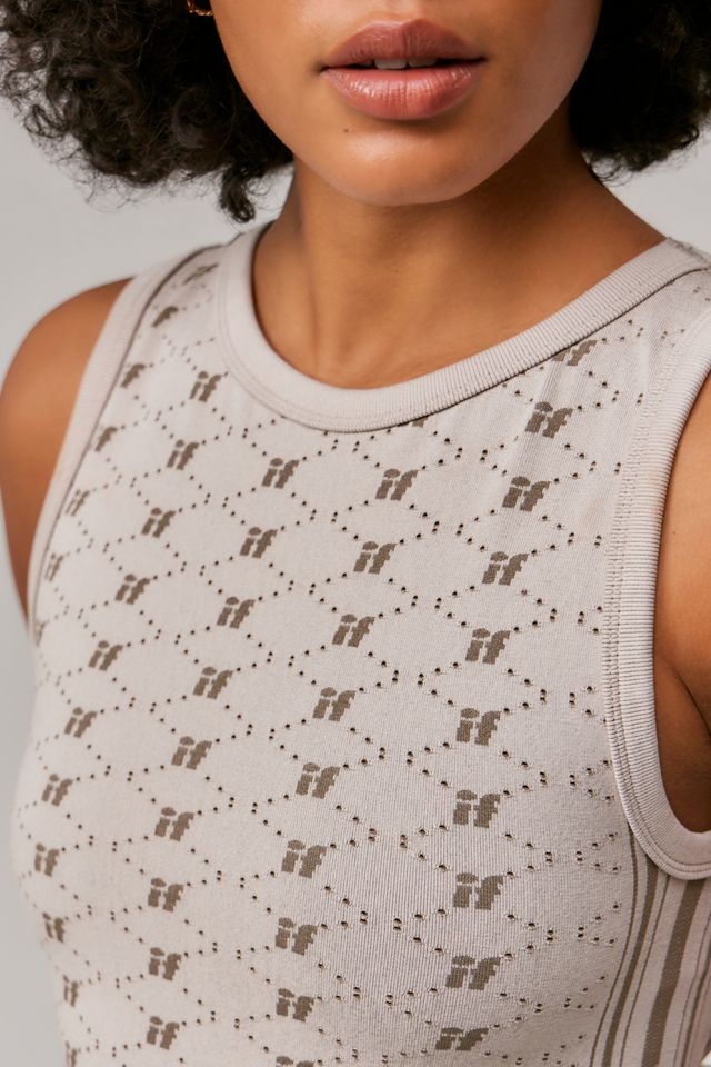 iets frans... Monogram Tank Top #2