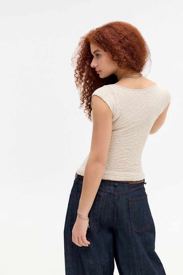 UO Lana Seamless Textured Top #3