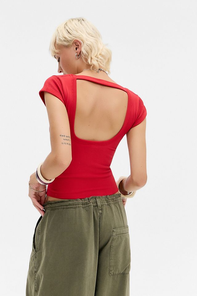 UO Jade Seamless Cap Sleeve Top #2
