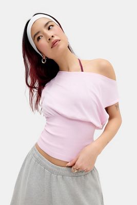 iets frans... Off-Shoulder Seamless Top