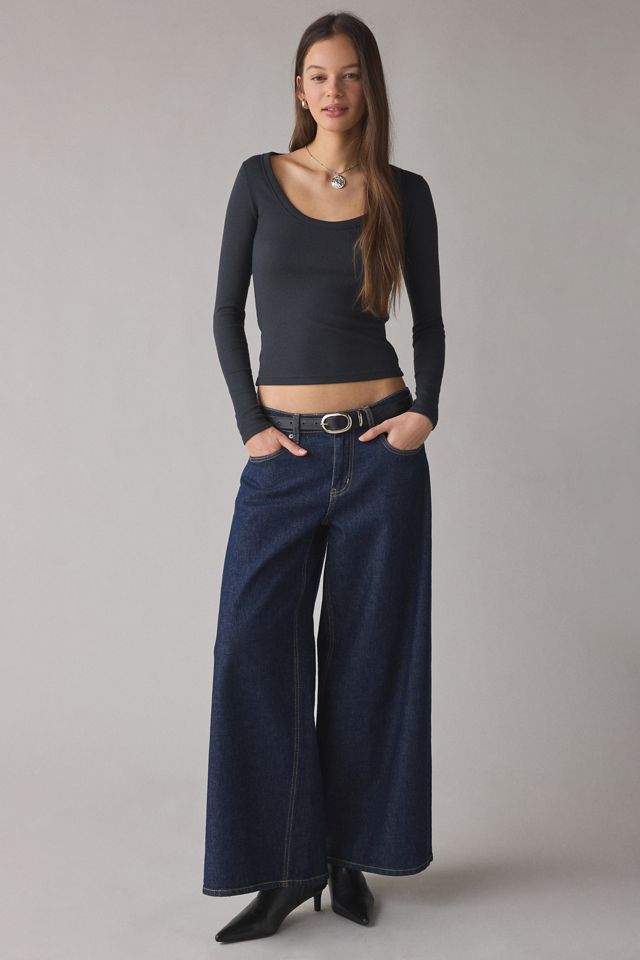 BDG Off Duty Rib Long Sleeve T-Shirt #1