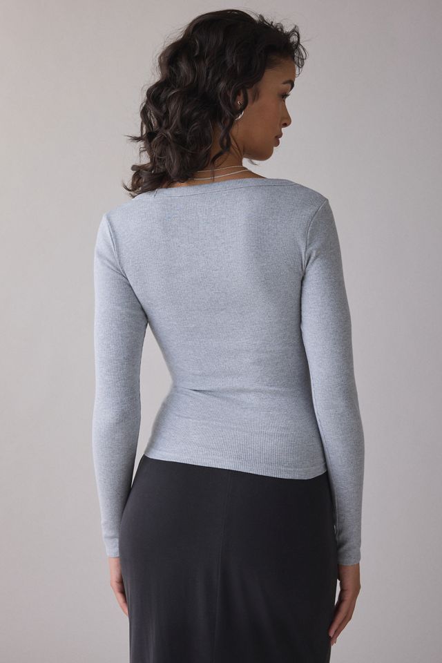 BDG Off Duty Rib Long Sleeve T-Shirt #4