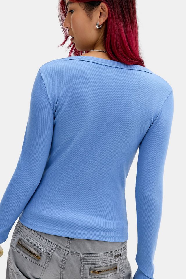 BDG Off Duty Rib Long Sleeve T-Shirt #3