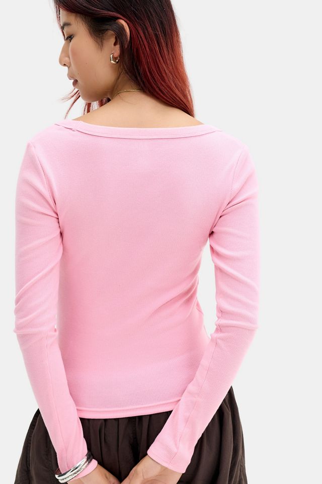 BDG Maglia a maniche lunghe a costine Off Duty #3