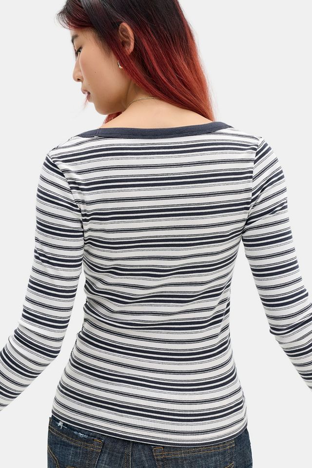BDG Off Duty Rib Long Sleeve T-Shirt #3