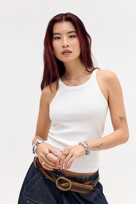 Camiseta sin Mangas Acanalada BDG Off Duty