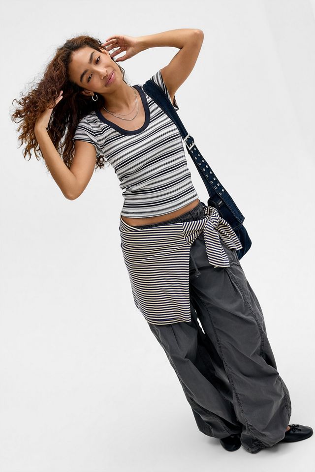 BDG Off Duty Rib Short Sleeve T-Shirt #1