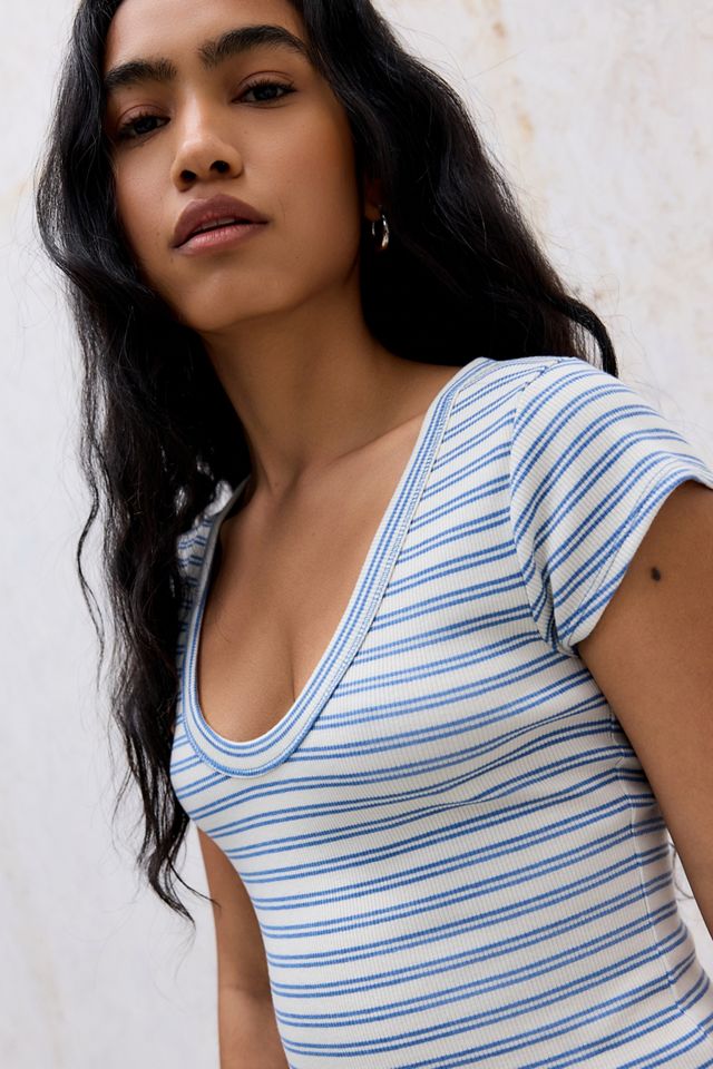 BDG Off Duty Ripp Kurzarm-T-Shirt #2
