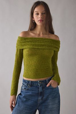 Kimchi Blue Lily Off-Shoulder Top
