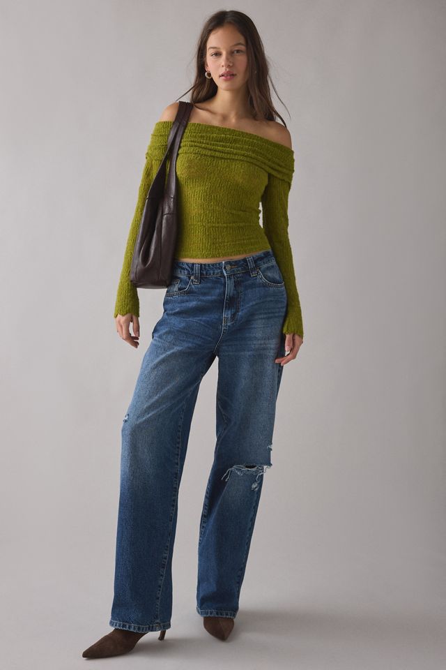 Kimchi Blue Lily Off-Shoulder Top #2