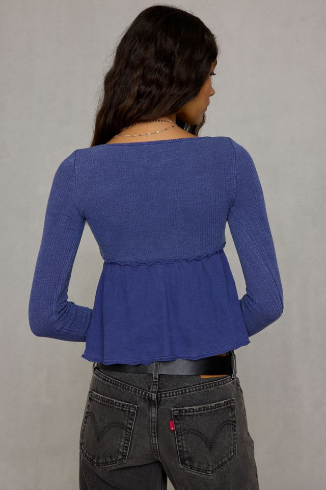 Haut Babydoll à encolure croisée Keepsake BDG #4