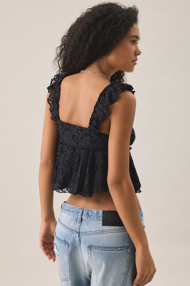 Kimchi Blue Piper Lace Babydoll Cami #3