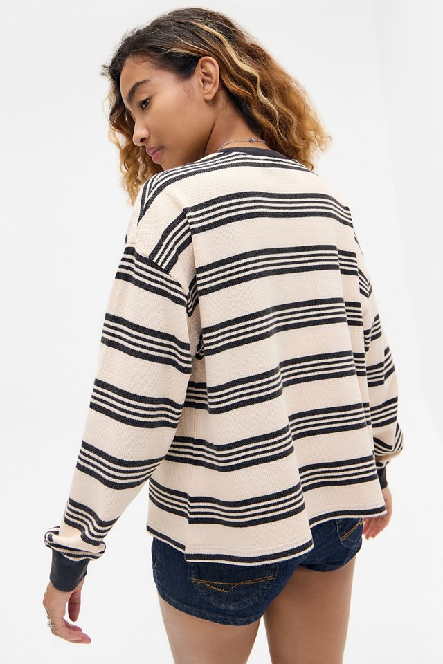 BDG Eli Oversized Waffel-T-Shirt #3
