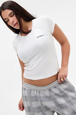 T-shirt col V profond iets frans...