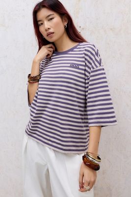 BDG Kai Boxy Mid Sleeve T-Shirt