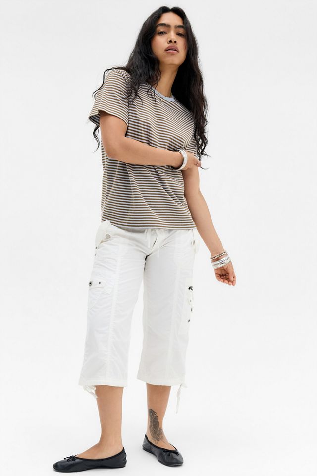 BDG Gestreiftes Relaxed Kurzarm-T-Shirt #1
