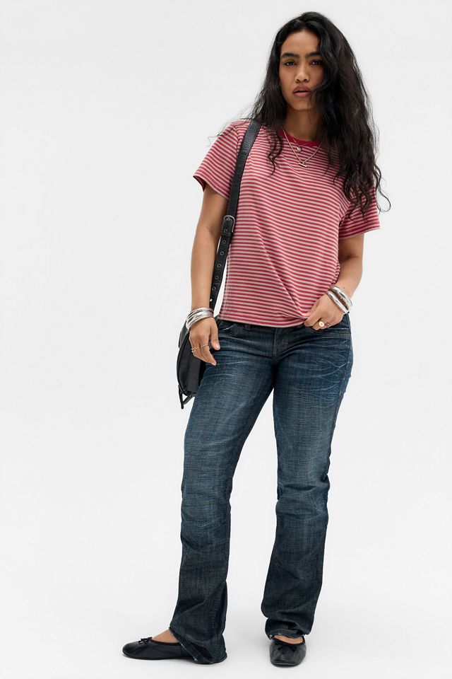 BDG Striped Relaxed Short Sleeve T-Shirt #1