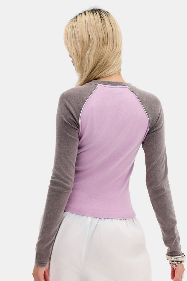 Camiseta de Manga Larga con Cuello en V Alto iets frans... #3
