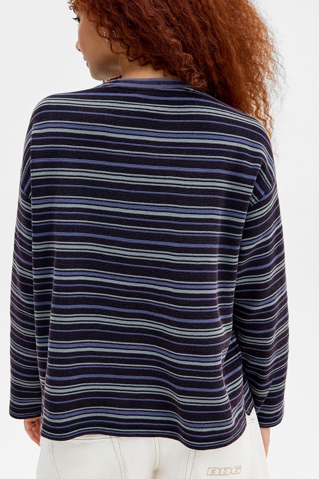 BDG Elix Long Sleeve Waffle Tee #3