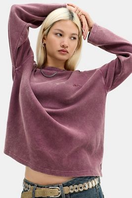 BDG Elix Long Sleeve Waffle Tee