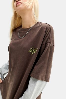 iets frans... Arlo Double Layer Long Sleeve Tee