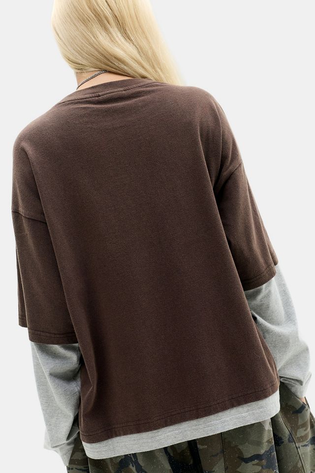 iets frans... Arlo Double Layer Long Sleeve Tee #3