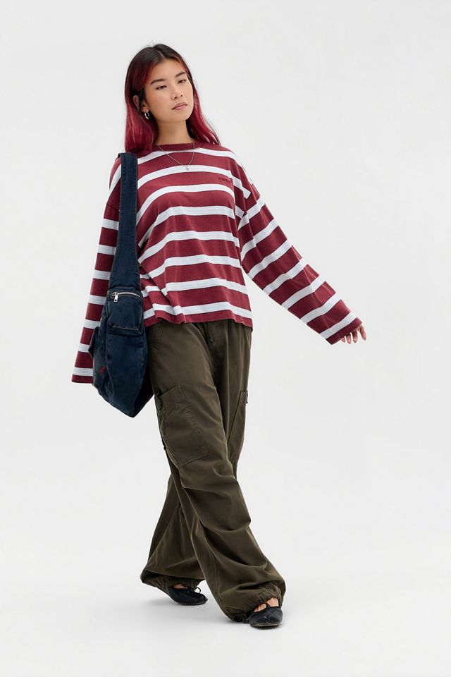 BDG Luca Stripe Long Sleeve T-Shirt #1