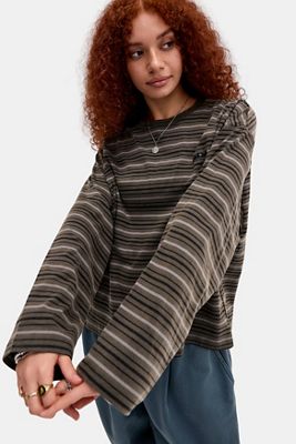BDG Luca Streifen Langarm-T-Shirt