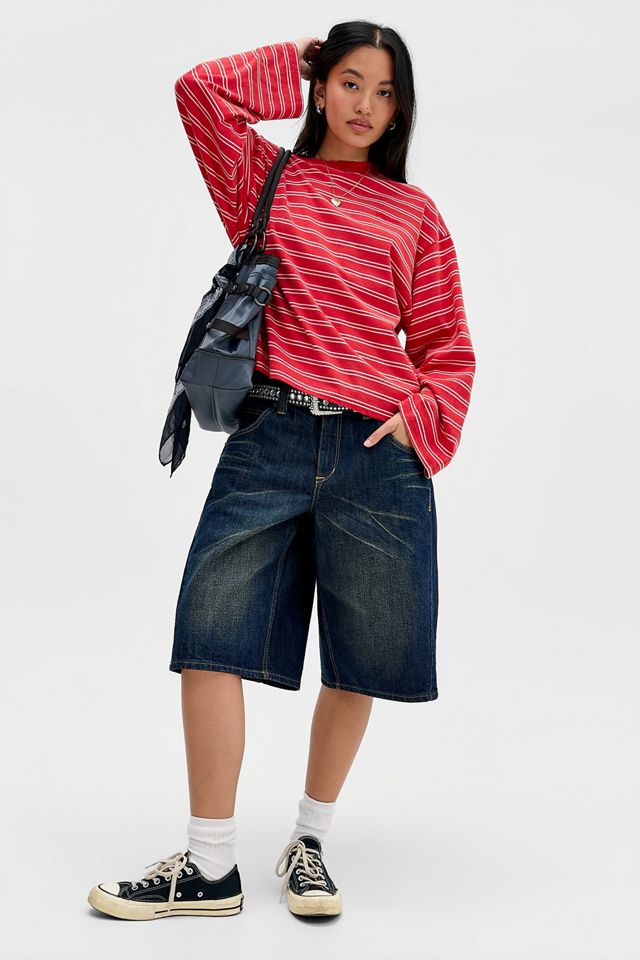 BDG Luca Stripe Long Sleeve T-Shirt #1
