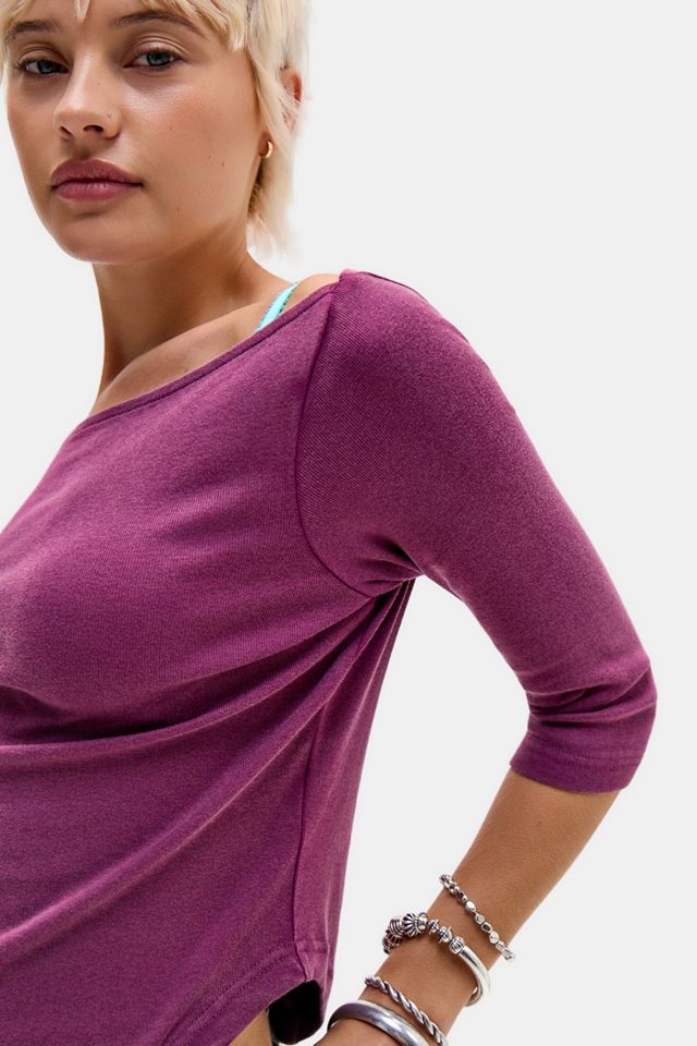 UO Lilee Basic-T-Shirt mit 3/4-Ärmeln #2