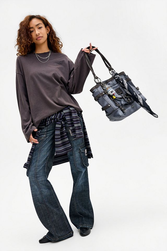 BDG Einfarbiges Langarmshirt #1