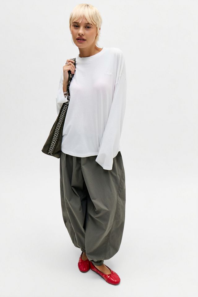 BDG Luca Einfarbiges Langarm-Shirt #1