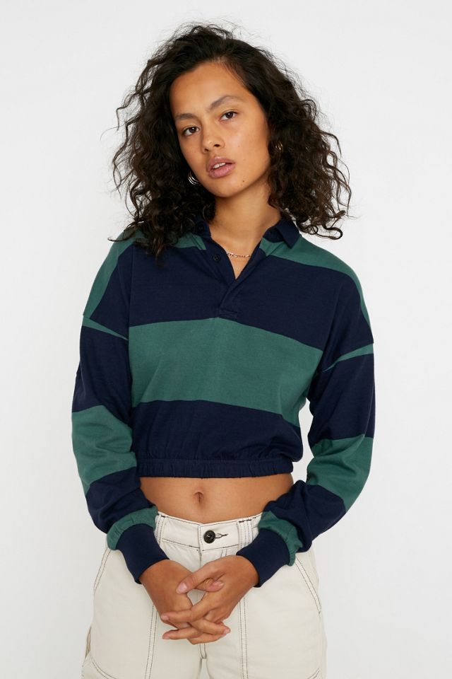 iets frans... Stripe Long-Sleeve Rugby Top | Urban Outfitters UK